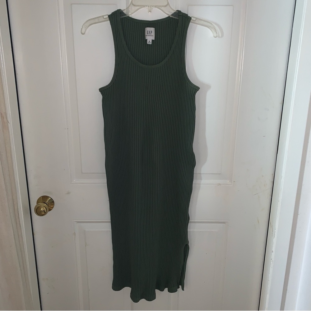 GAP Ribbed Tank Midi Dress